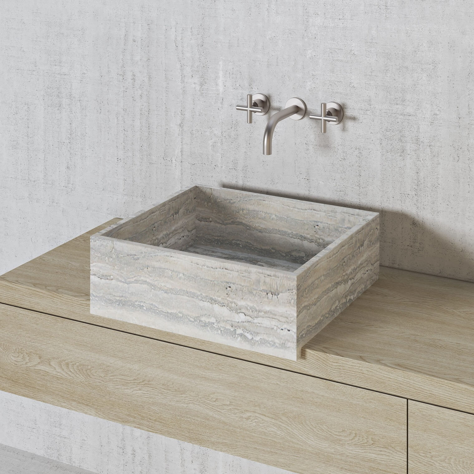 VS45L VESSEL SINK SQUARED