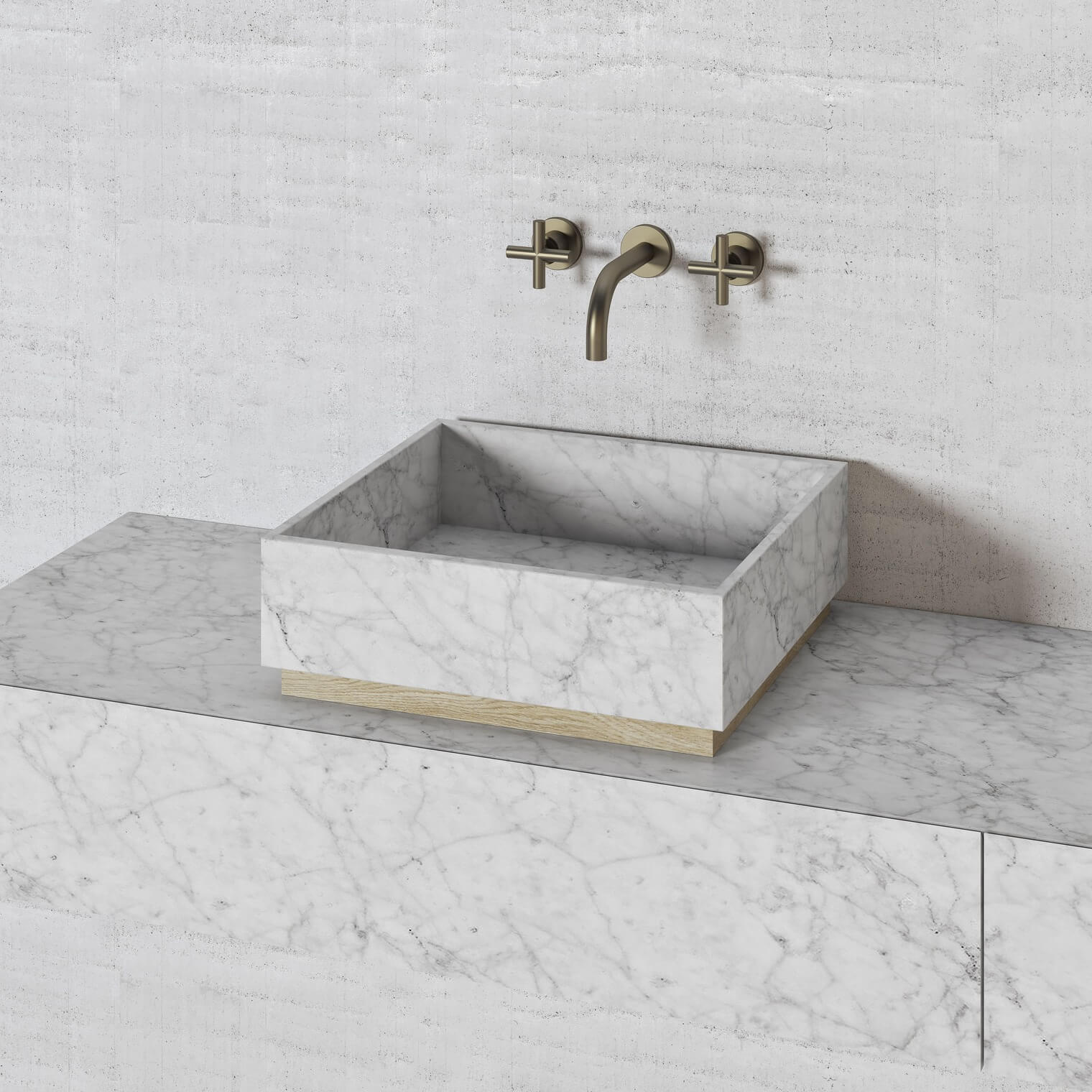 VS45 VESSEL SINK SQUARED